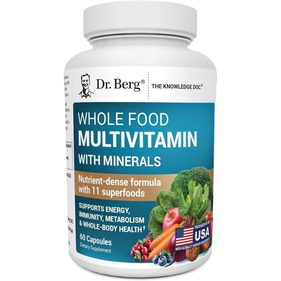 DR BERG Whole Food Multivitamin with minerals 60 cap