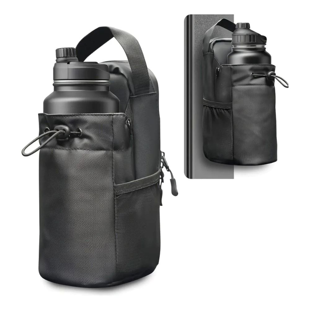 Bolso Magnético Para Gym Porta Botella Celular Toalla Llaves