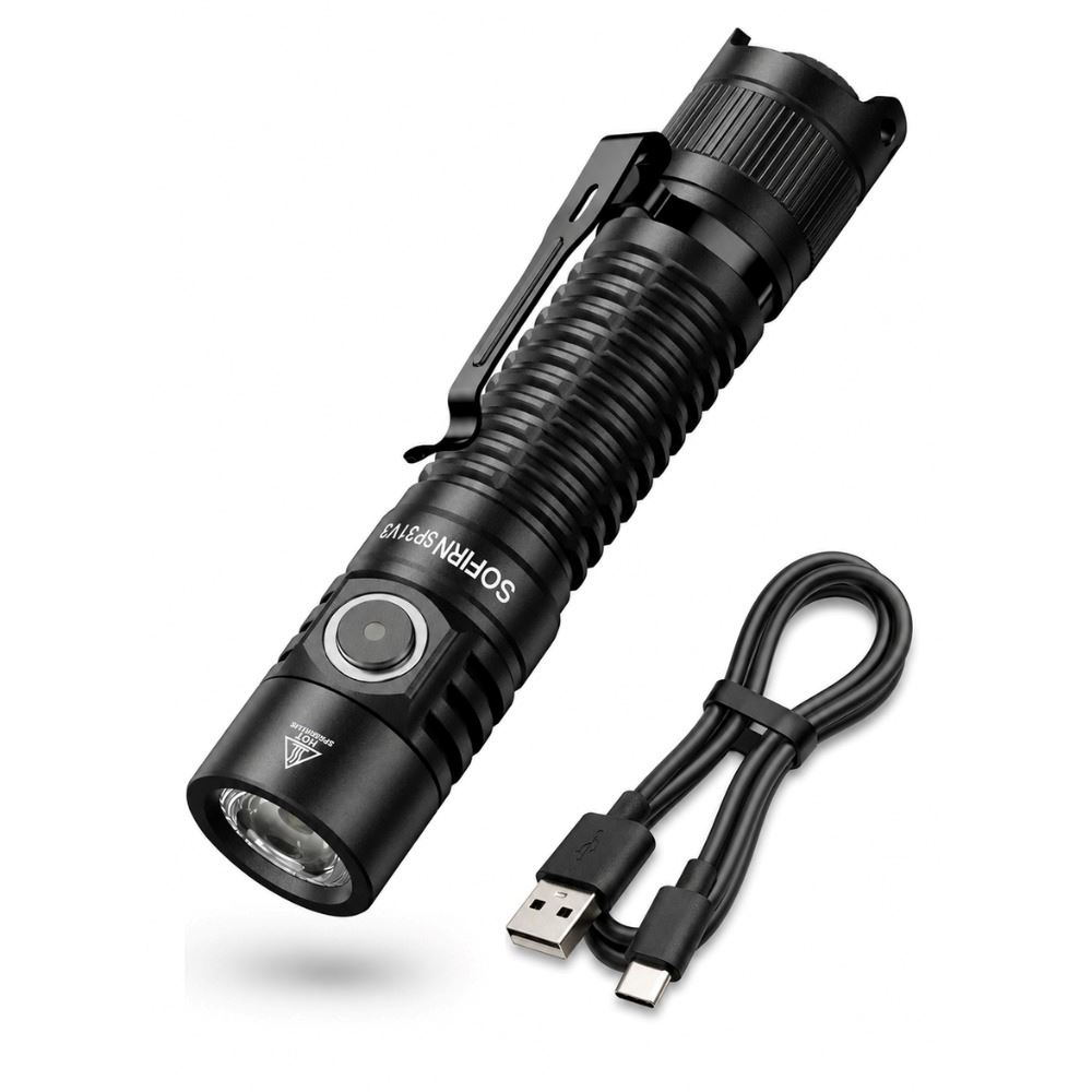 Linterna Táctica Sofirn Sp31v3, 2000 Lm, Linterna De Defensa