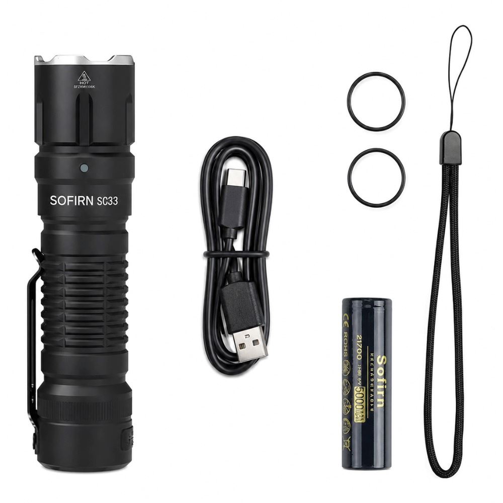 Linterna Led Sofirn Sc33 Potente De 5200 Lúmenes