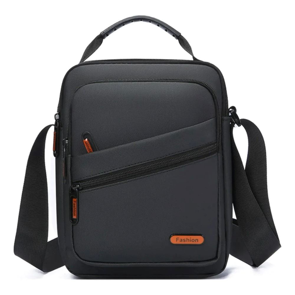 Bolso Morral Impermeable Hombre Oxford Múltiples Bolsillos