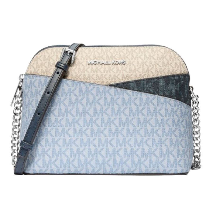 MICHAEL KORS BOLSO CROSSBODY MEDIUM DOME JET SET CELESTE