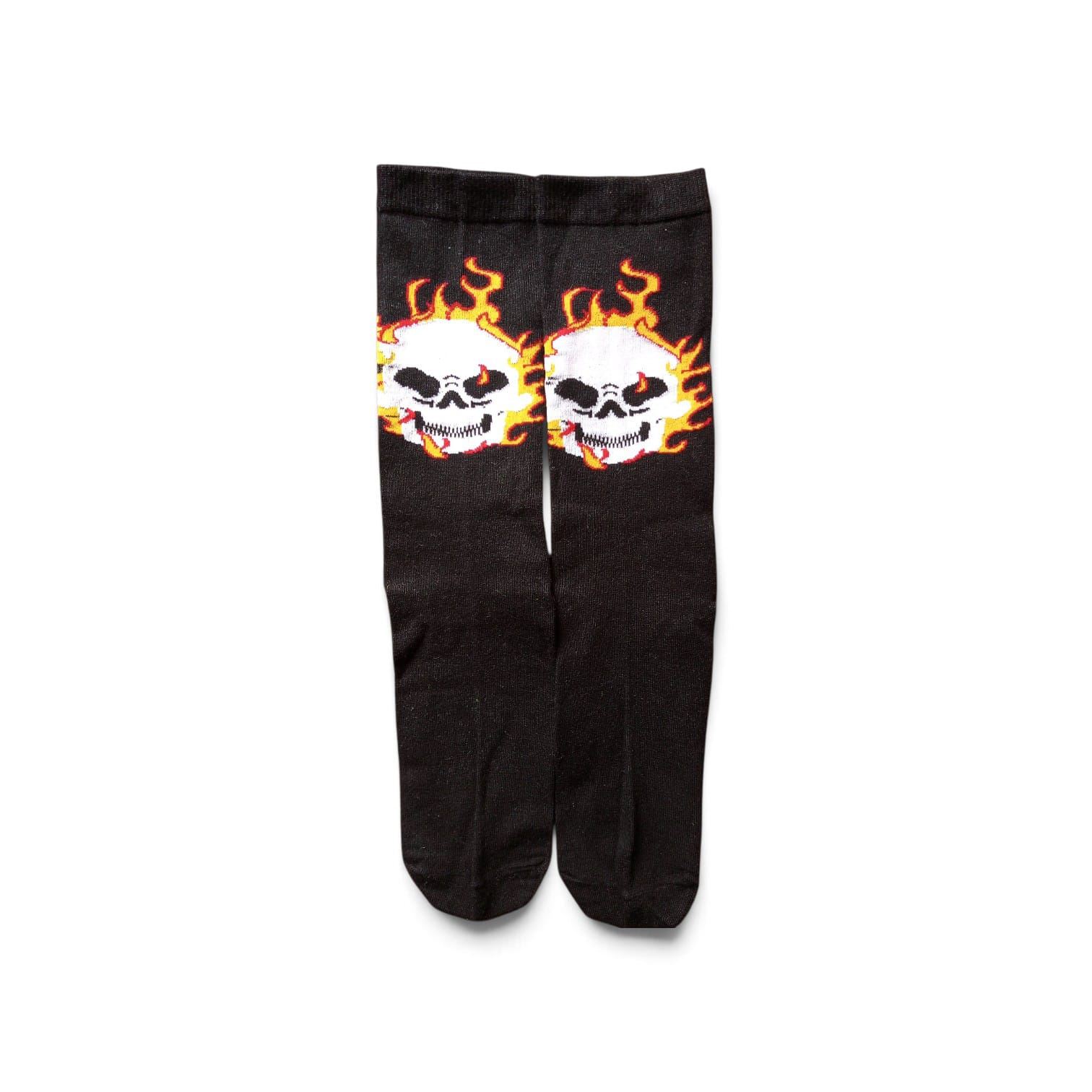 Medias Tobilleras de Algodón Calavera F