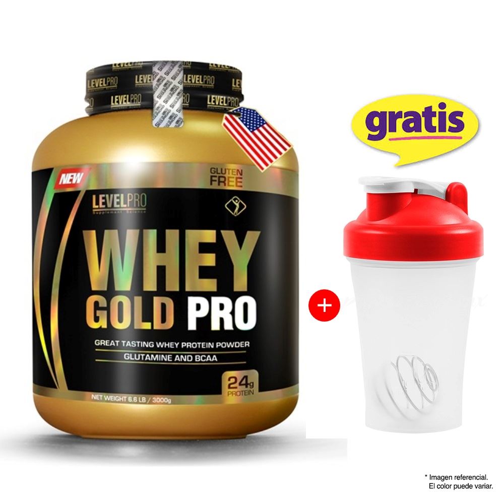 WHEY GOLD PRO 3KG PROTEINA LEVEL PRO CHOCOLATE