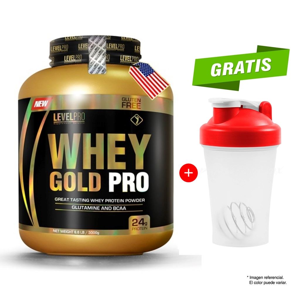 PROTEÍNA WHEY GOLD PRO 3KG CHOCOLATE - 100 SERVICIOS