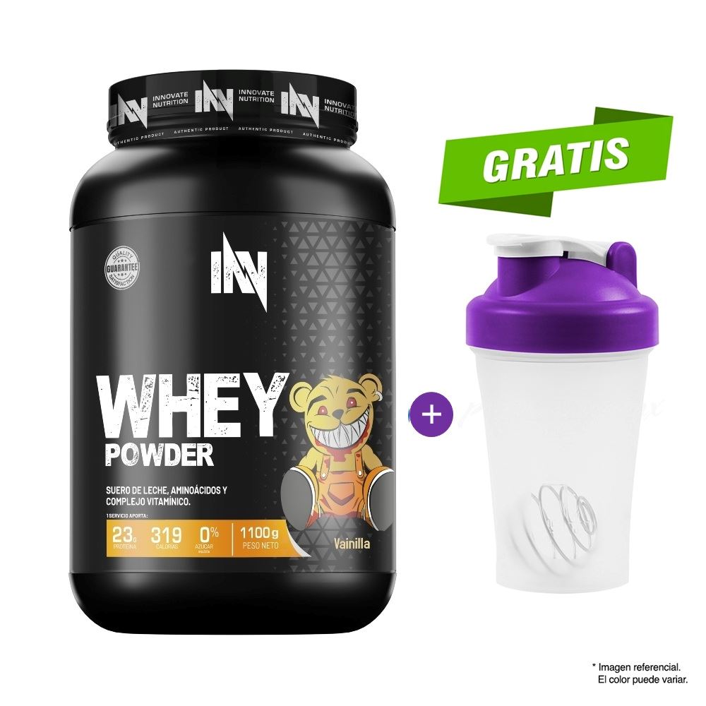 WHEY POWDER PROTEÍNA 1.1 KG CHOCOLATE