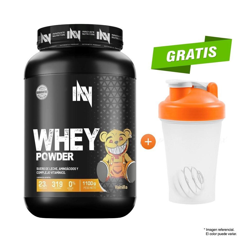 WHEY POWDER PROTEÍNA 1.1 KG VAINILLA
