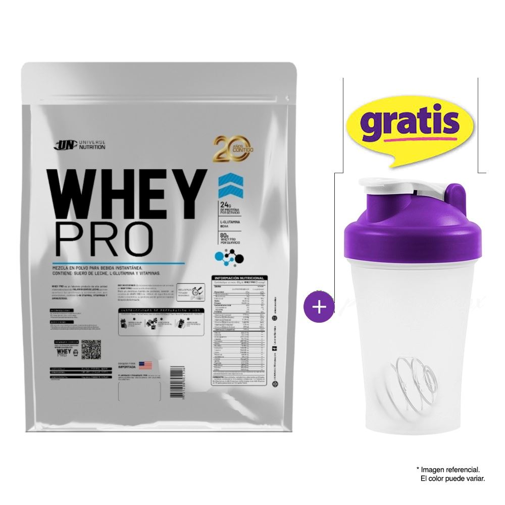 WHEY PRO 3 KILOS PROTEINA UN COOKIES AND CREAM