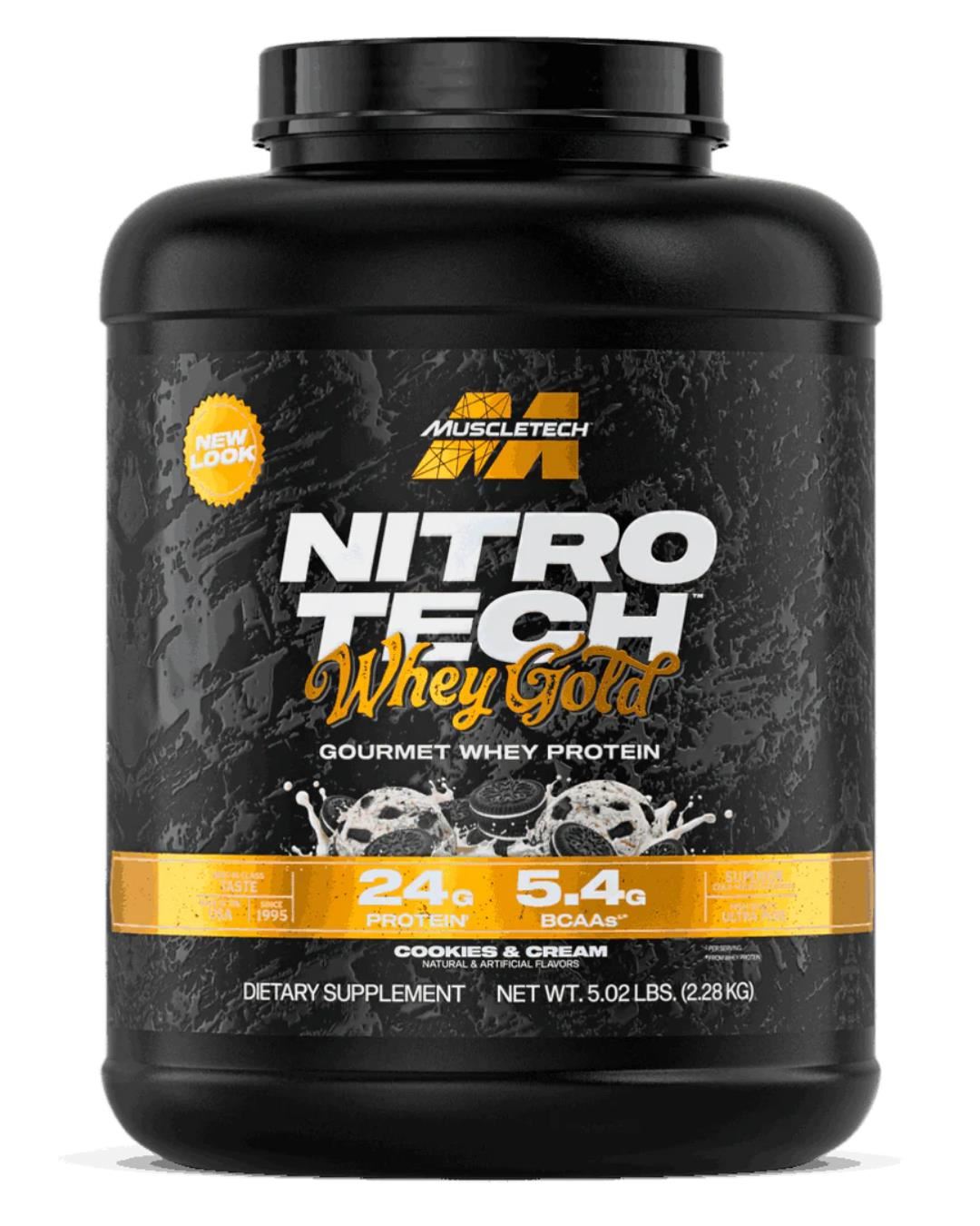 NITRO TECH WHEY GOLD 5LB.