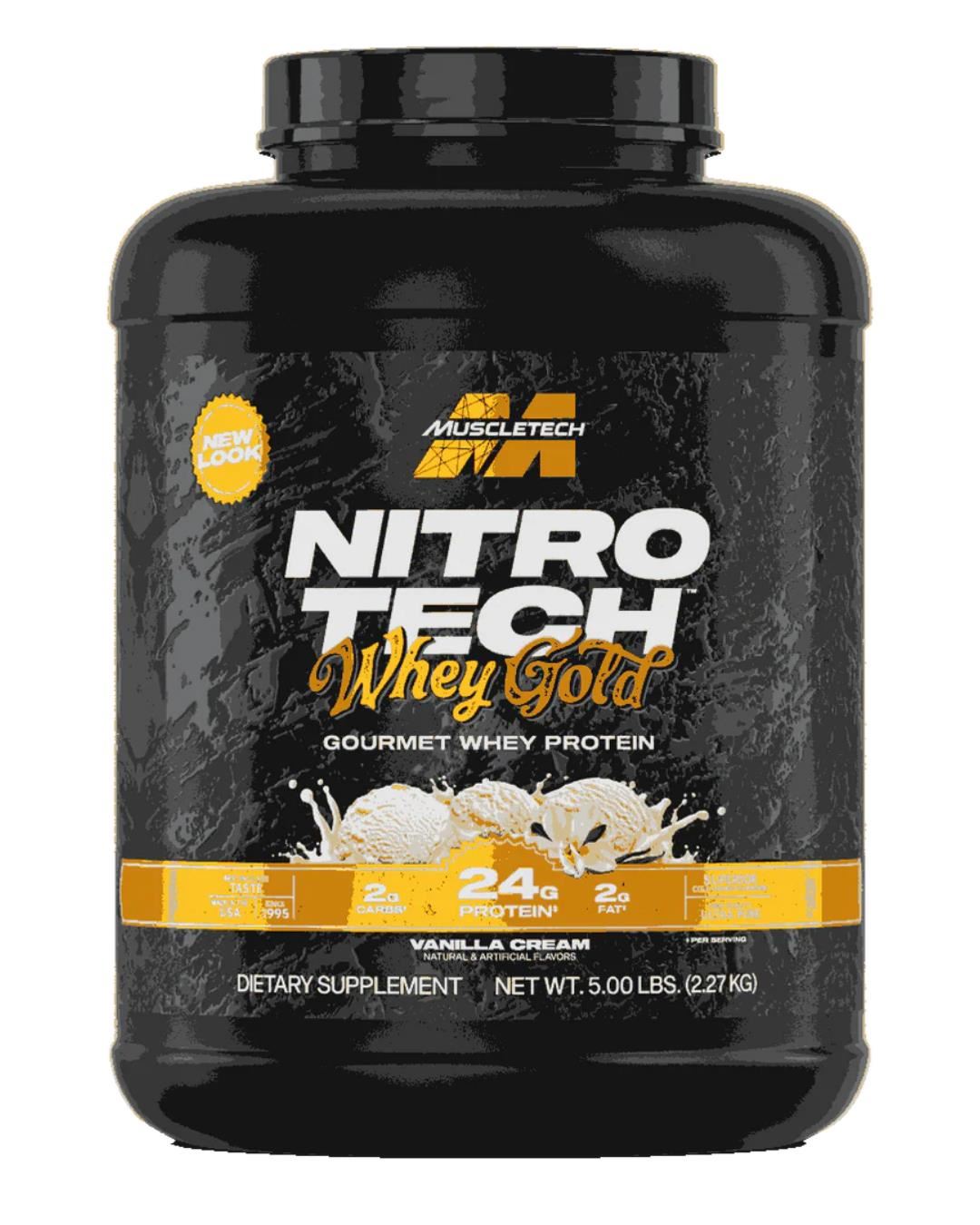 NITRO TECH WHEY GOLD 5LB.