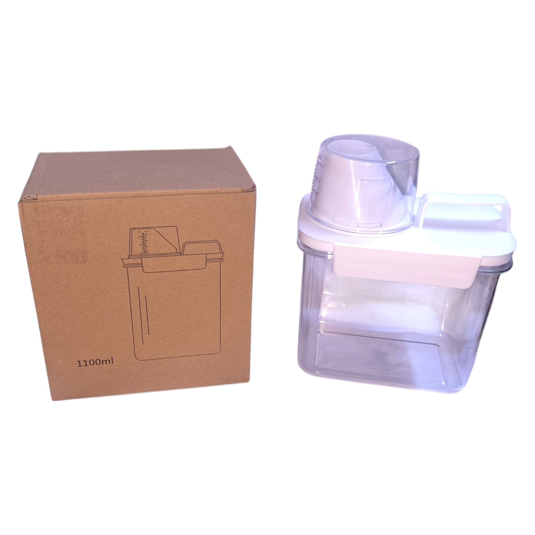 FRASCO CONTENEDOR o DISPENSADOR DE CEREALES 1.100 LTS. X 2 UNDS.