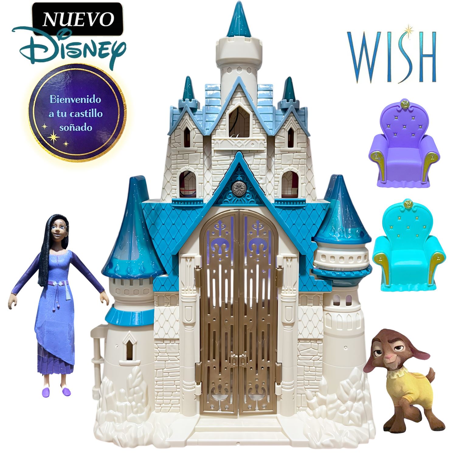 Juguete Castillo de WISH con Luces y Música WH-C3
