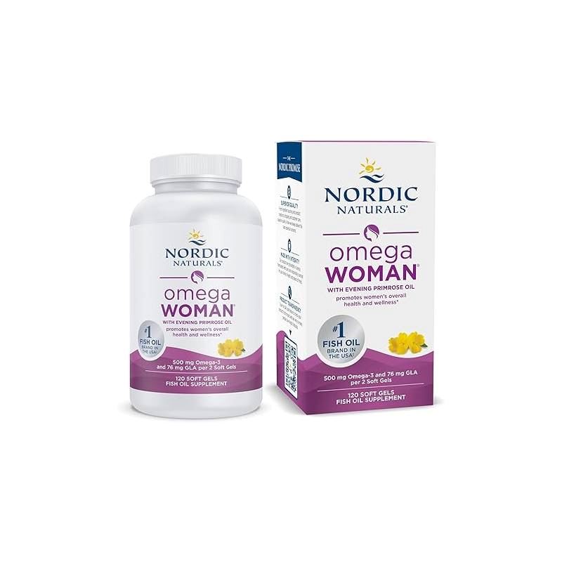 NORDIC NATURALS Omega Woman 120 softgels