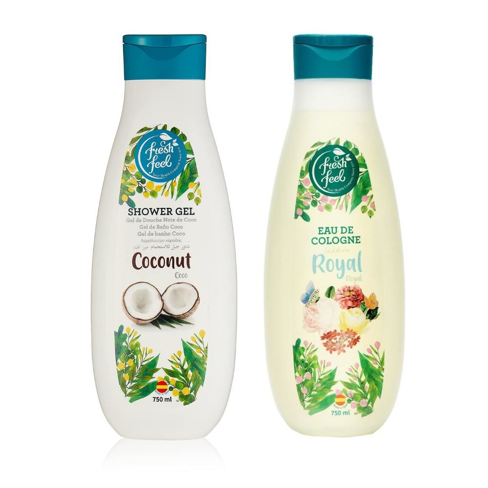 Gel Baño Coco  + Colonia Royal