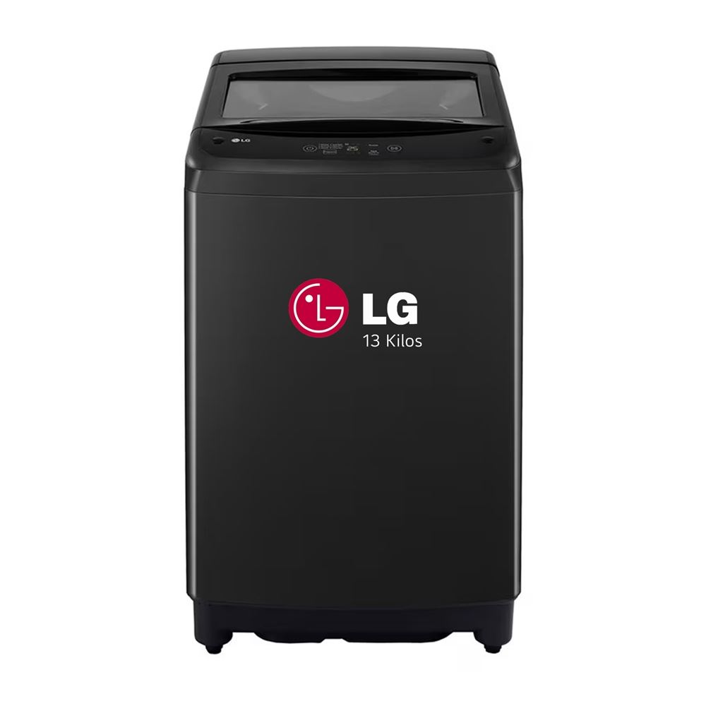 LAVADORA LG 13KG CARGA SUPERIOR CON TURBODRUM WT13OBVTB ONYX NEGRO