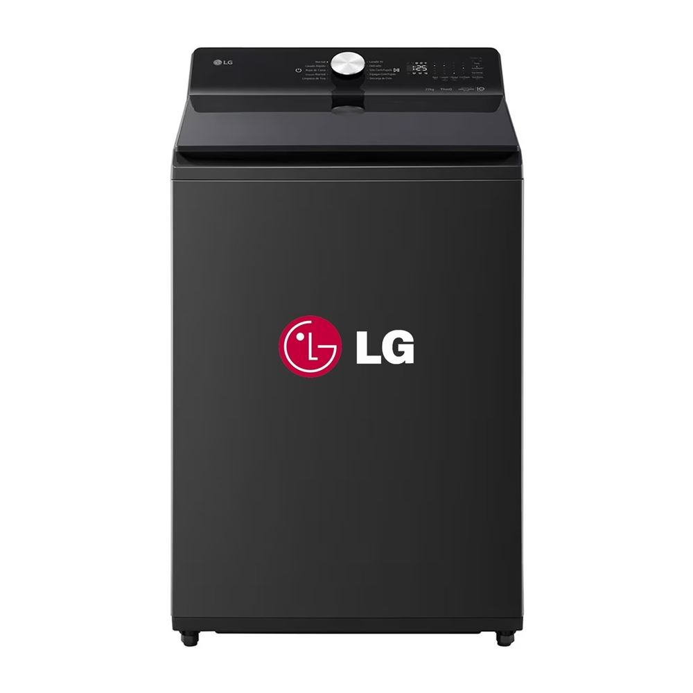 LAVADORA LG 22 KG CON AI DD CICLO PETCARE Y TURBOWASH WT22OBTX ONYX NEGRO