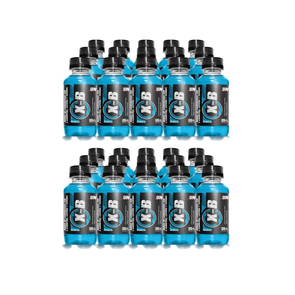 X-B 2 Paquetes De 15 Botellas 135ml L-Carnitina BLUEBERRY