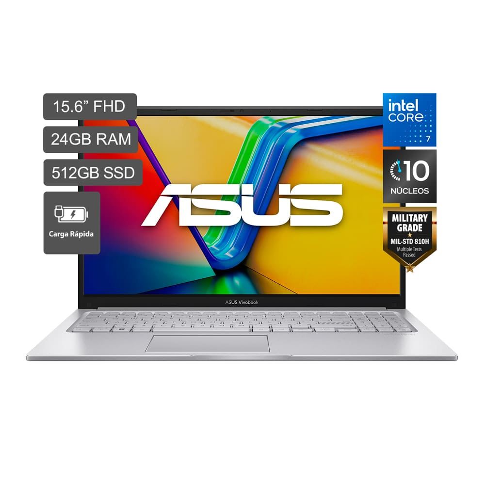 Laptop Asus Vivobook 15 Intel Core 7 150U 512GB 24GB X1504VA-BQ4588W