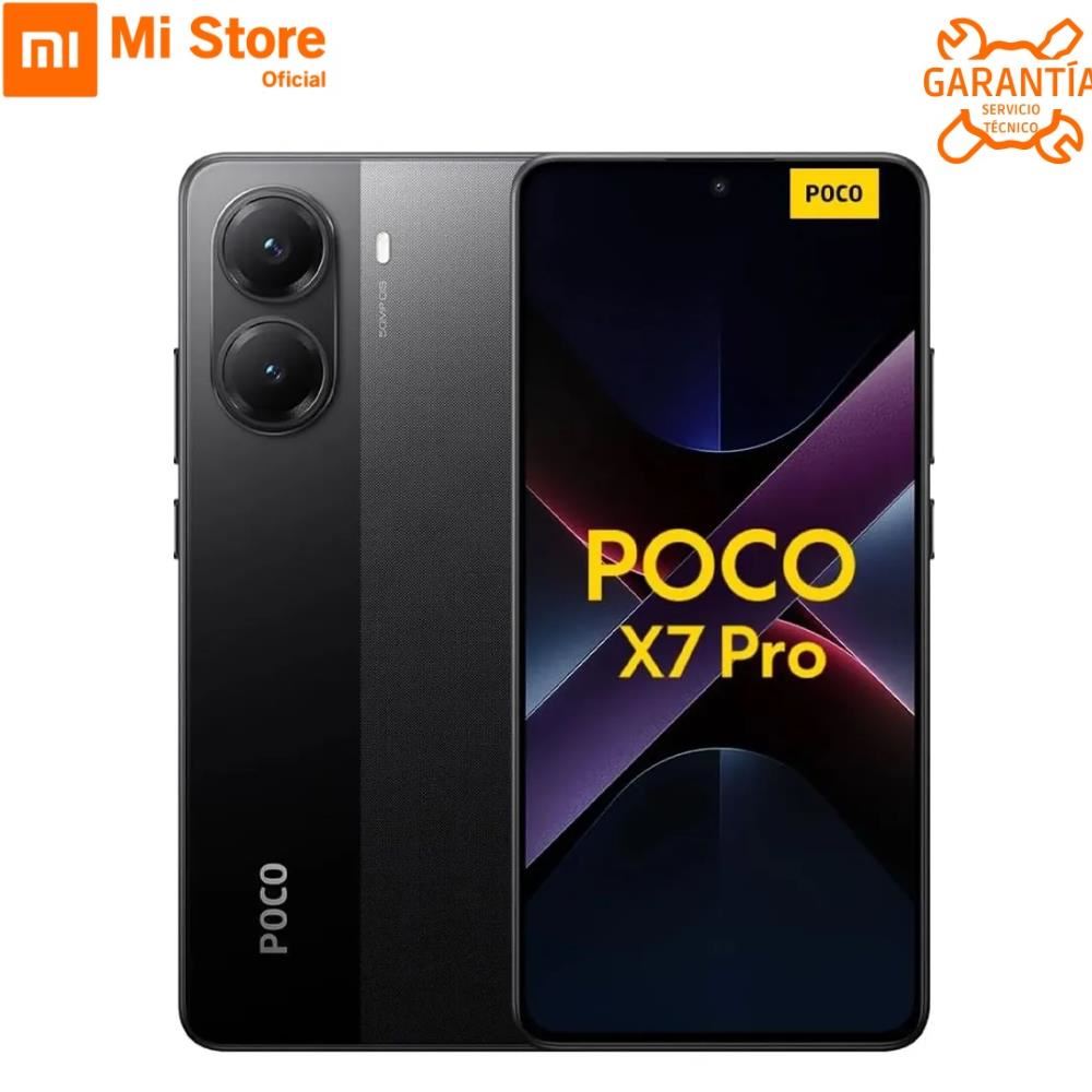 CELULAR XIAOMI POCO X7 Pro 5G 12GB RAM + 512GB ROM  - NEGRO