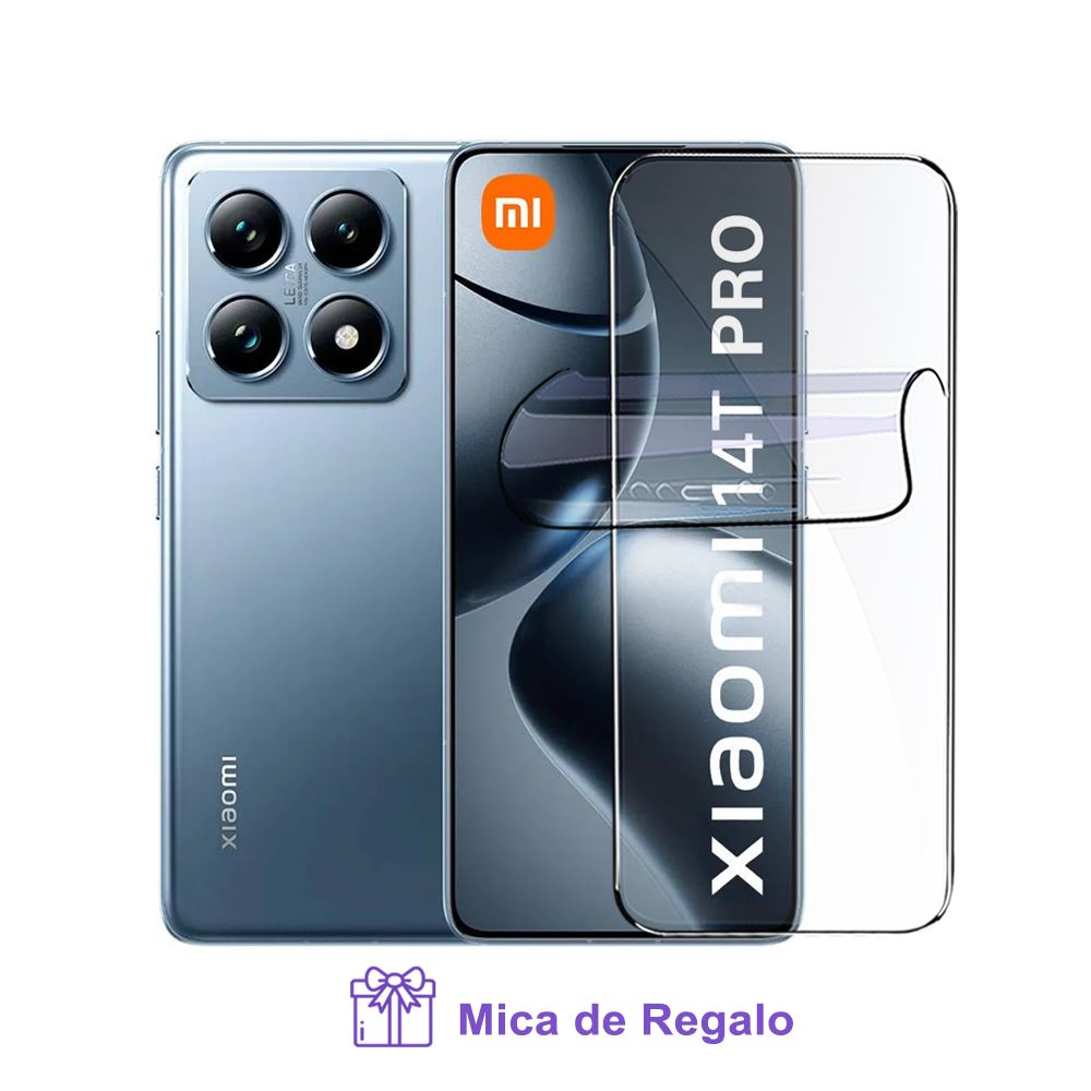 XIAOMI 14T PRO 12GB RAM AZUL 1TB CON MICA HIDROGEL