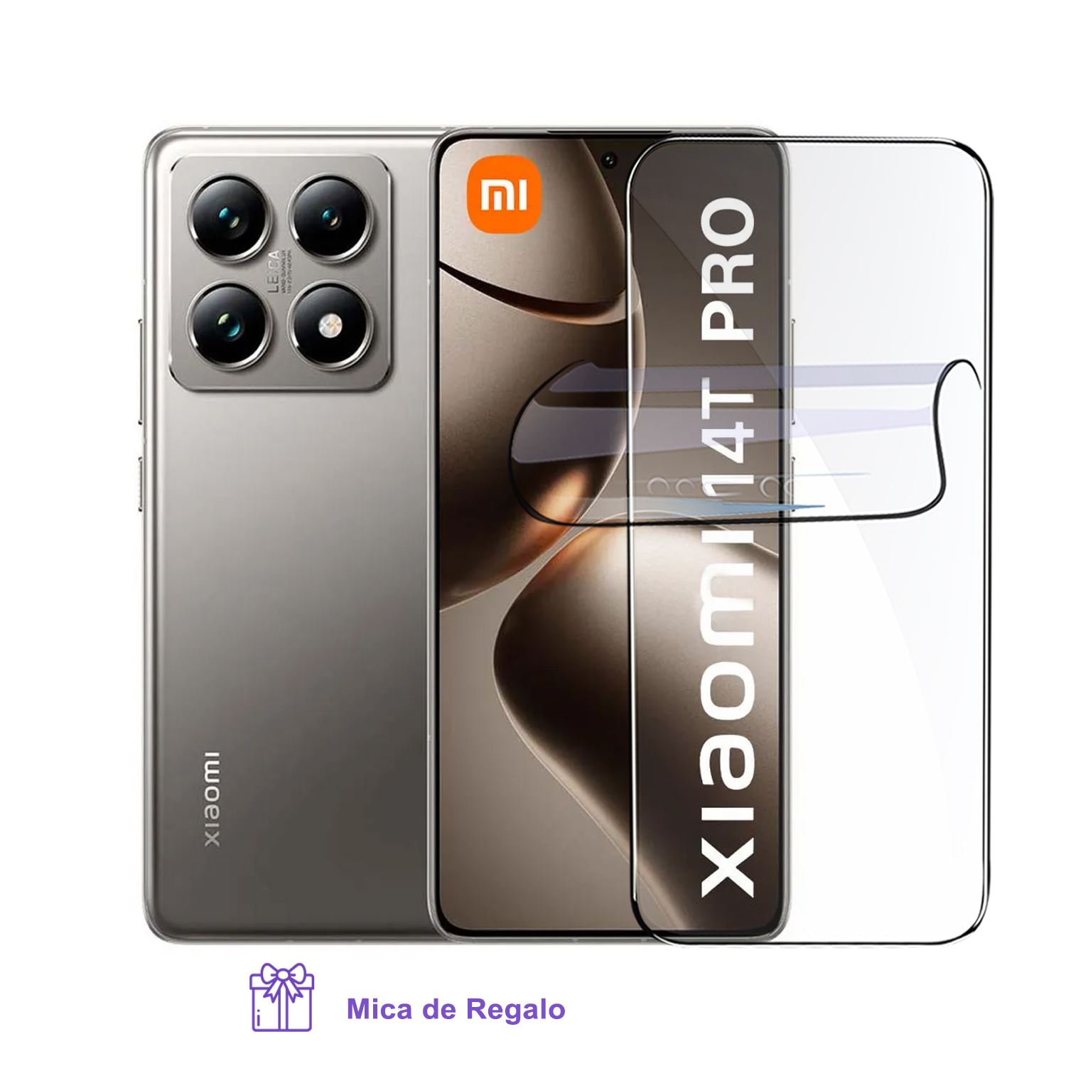 XIAOMI 14T PRO 12GB RAM 1TB GREY CON MICA HIDROGEL
