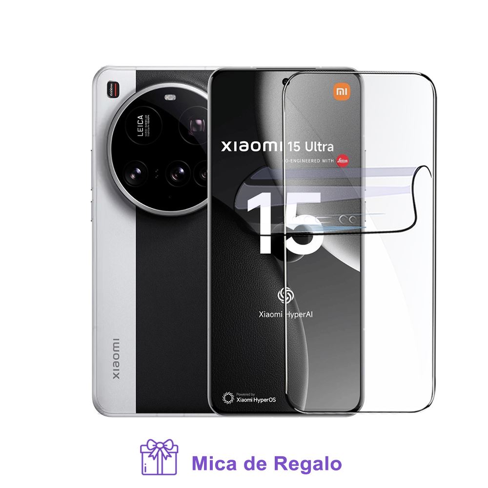 XIAOMI 15 ULTRA 16GB RAM SILVER CHROME 512GB ROM + MICA HIDROGEL