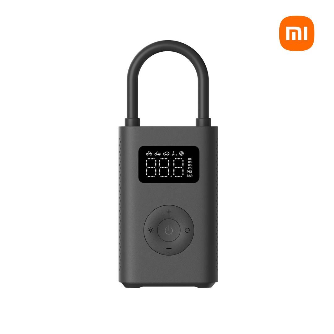 Xiaomi Portable Electric Air Compressor 2 Pantalla LED, 6 modos, Batería 2000mAh, Carga USB-C, Color Negro