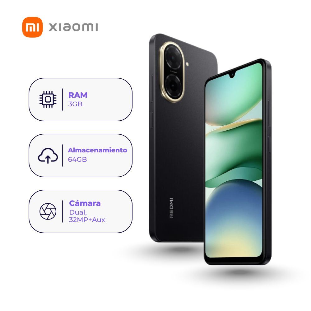 Xiaomi Redmi A5 4G 64GB 3GB Ram Negro