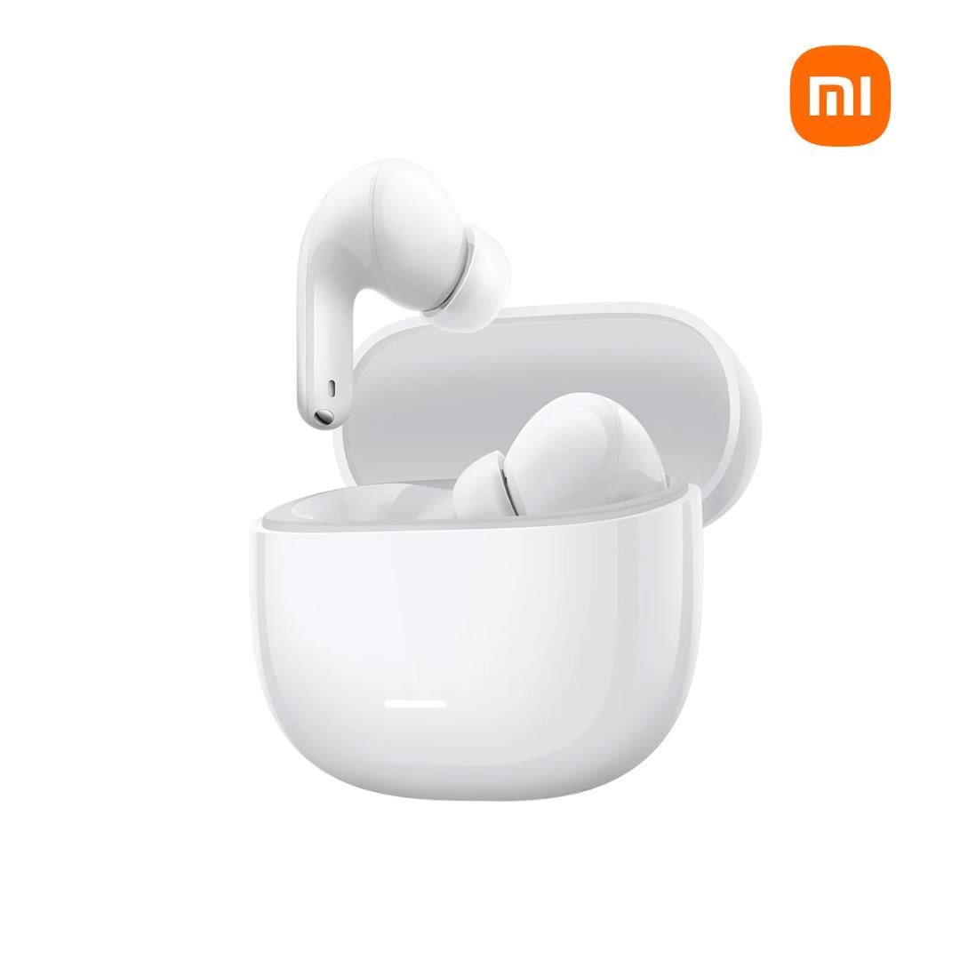 Audífonos Xiaomi Redmi Buds 8 Lite Blanco Cancelación Ruido 42dB, Sonido 12.4mm, 36H Batería, 5 Tipos Sonido, Bluetooth 5.4