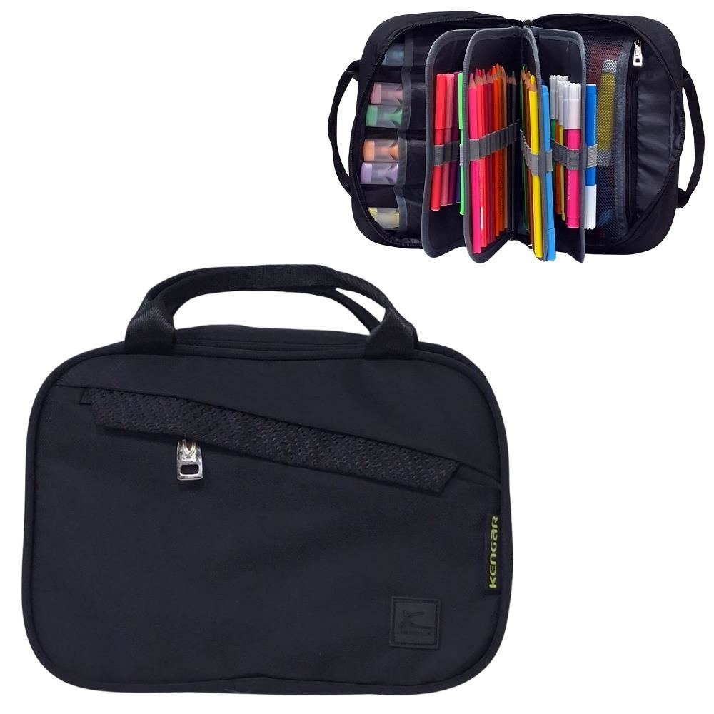 Cartuchera Organizadora XL Kengar - Negro Entero