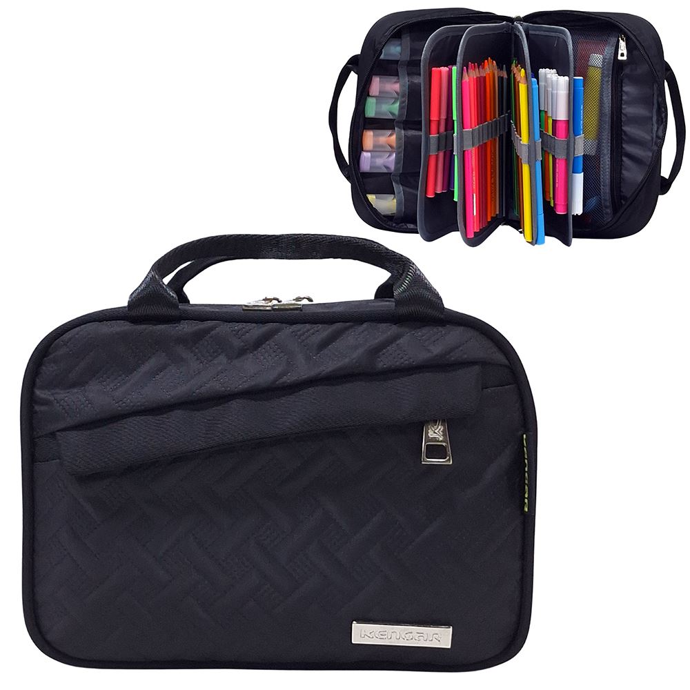 Cartuchera Organizadora XL Kengar - Negro Diseño