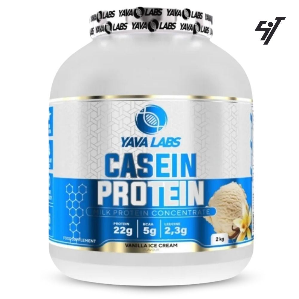 Proteína Yava Labs Casein Protein 2kg Vainilla+Shaker