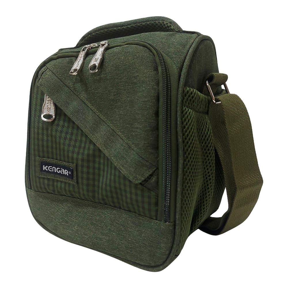 Lonchera Térmica Modelo Yaris Kengar - Verde Militar