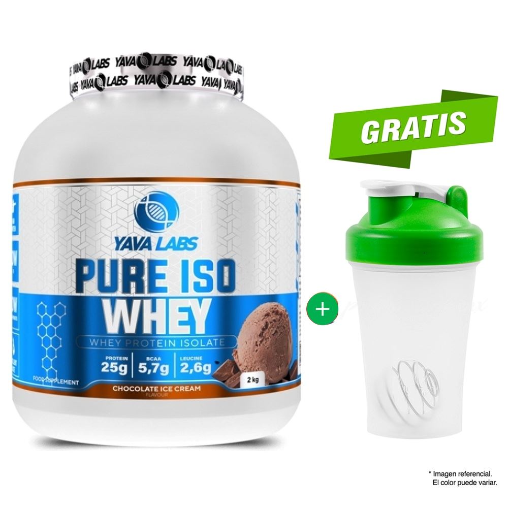Proteína Yava Labs Pure Iso Whey 2Kg Chocolate