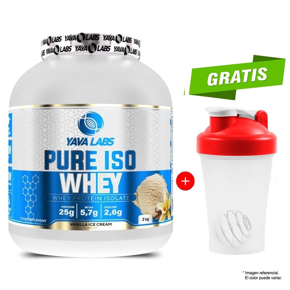 Proteína Yava Labs Pure Iso Whey 2Kg Vainilla