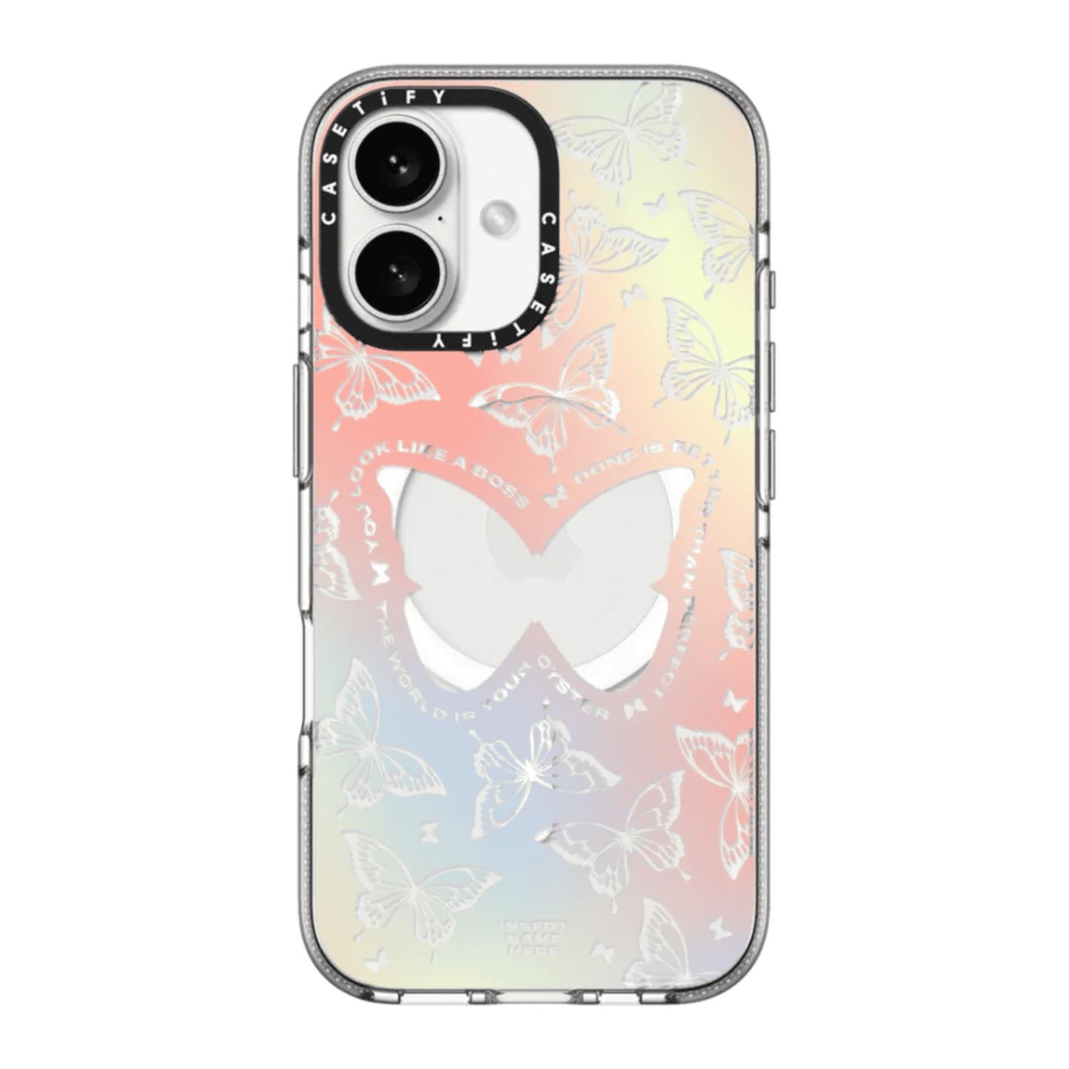 Case Casetify You Give Me Butterflies con Magsafe - Iphone 15 Pro Max