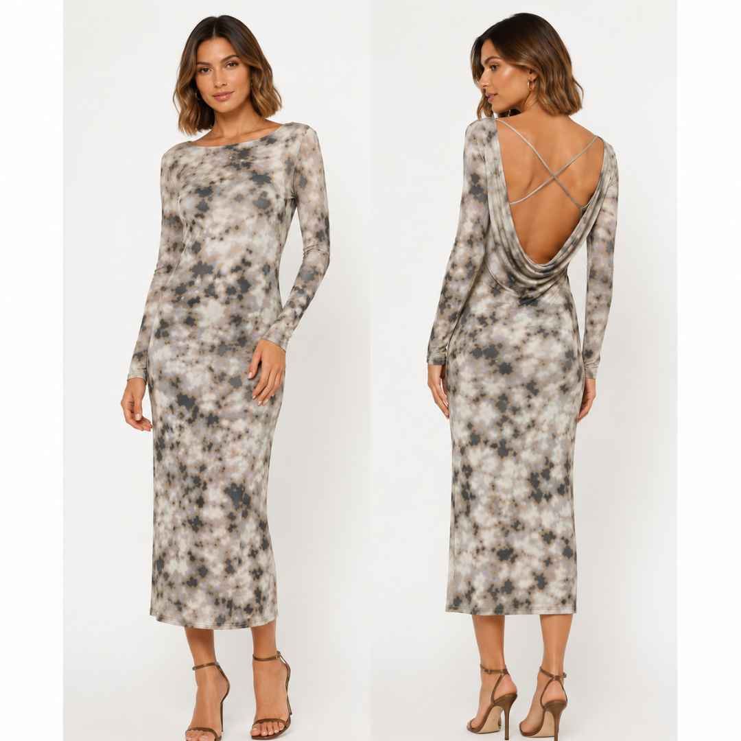 Vestido de mayas Casual para Mujer con Corte Moderno