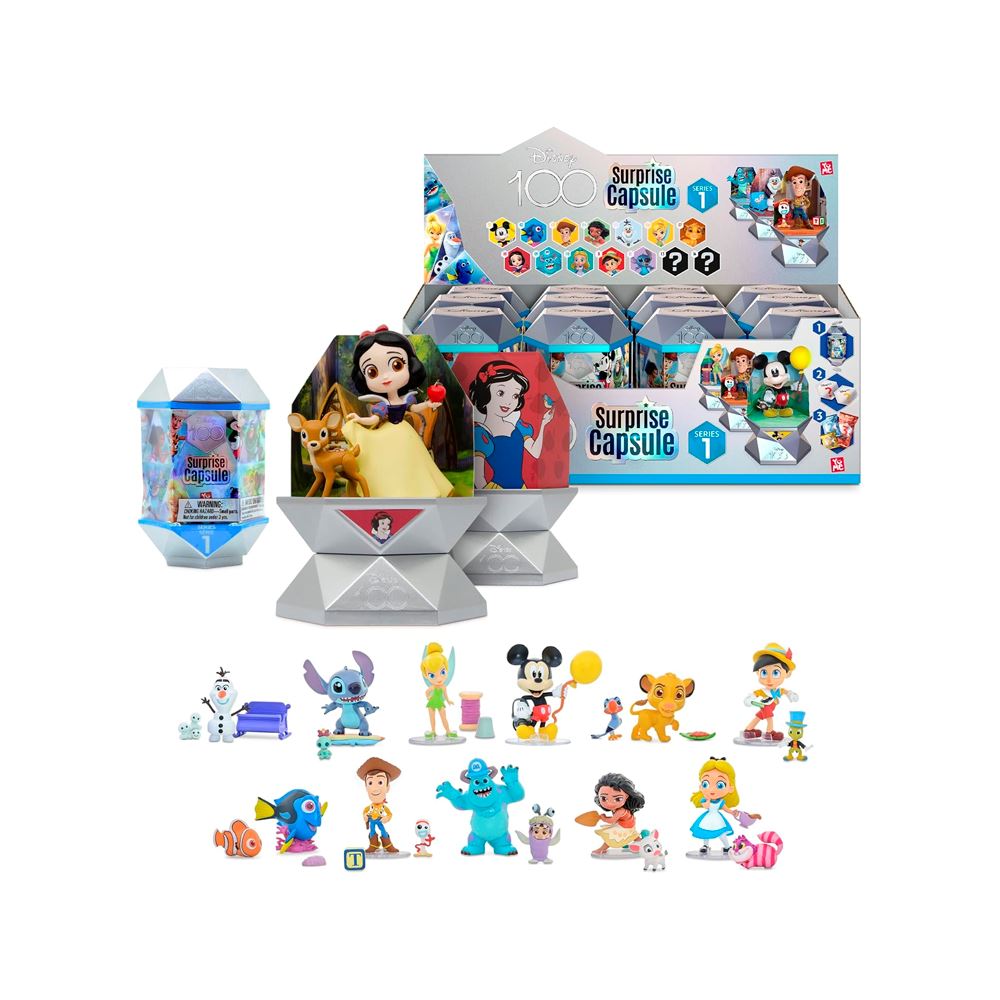 YuMe Official Disney 100 Surprise Mystery Capsules