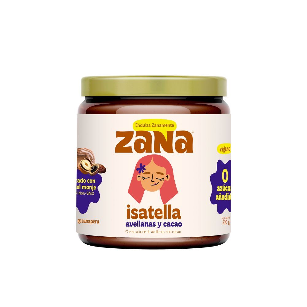 ZANA ISATELLA AVELLANAS 210GR