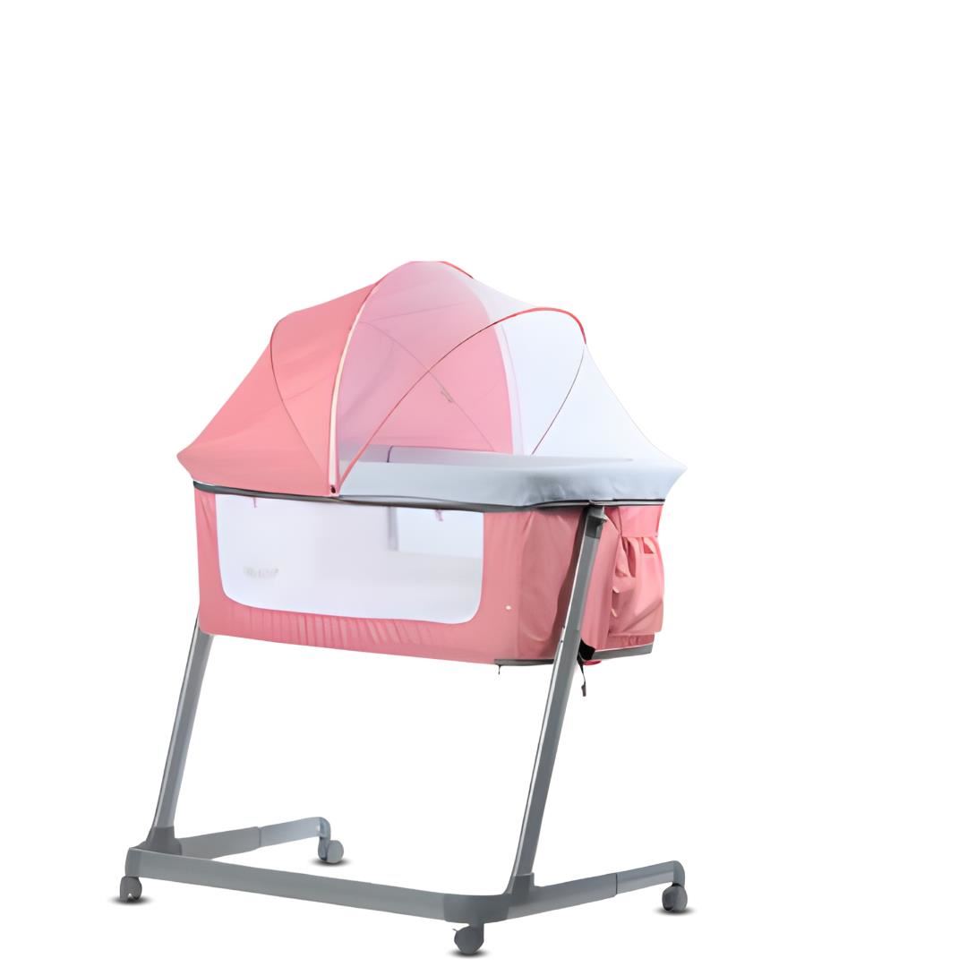 Cuna Colecho de Lujo «ZEPPELIN» Edición Limitada Pink con Colchón