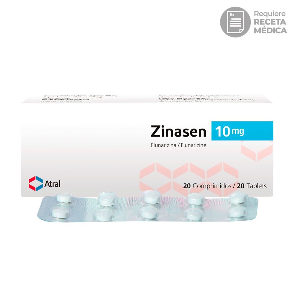 Zinasen 10mg Comprimidos