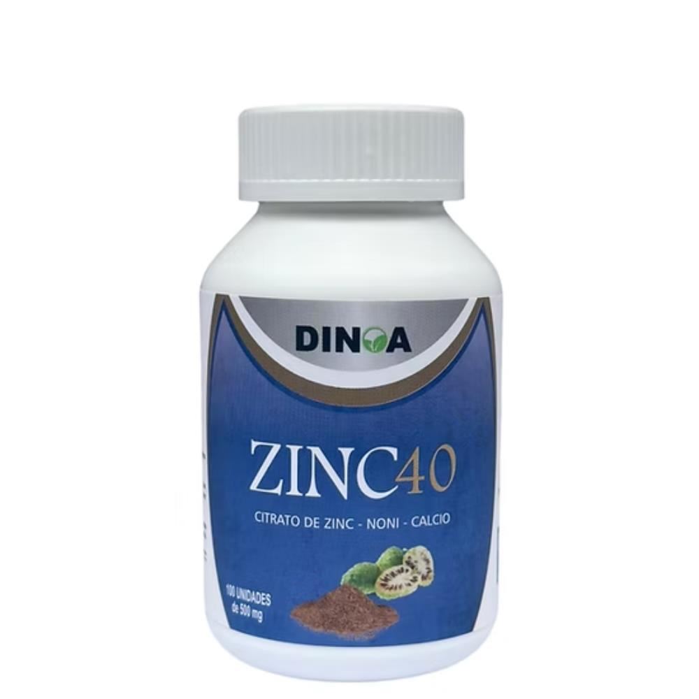 Zinc 40 X 100 Cápsulas- Defensas /regeneración Celular