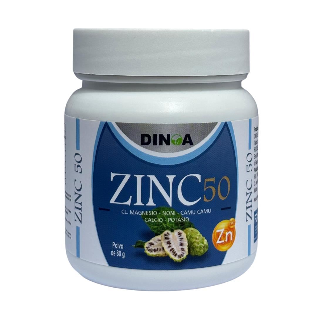 Zinc 50 Pote de 80gr