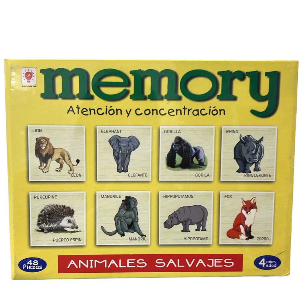 JUEGO DE MEMORIA 48 PIEZAS JUEGO DIDÁCTICO