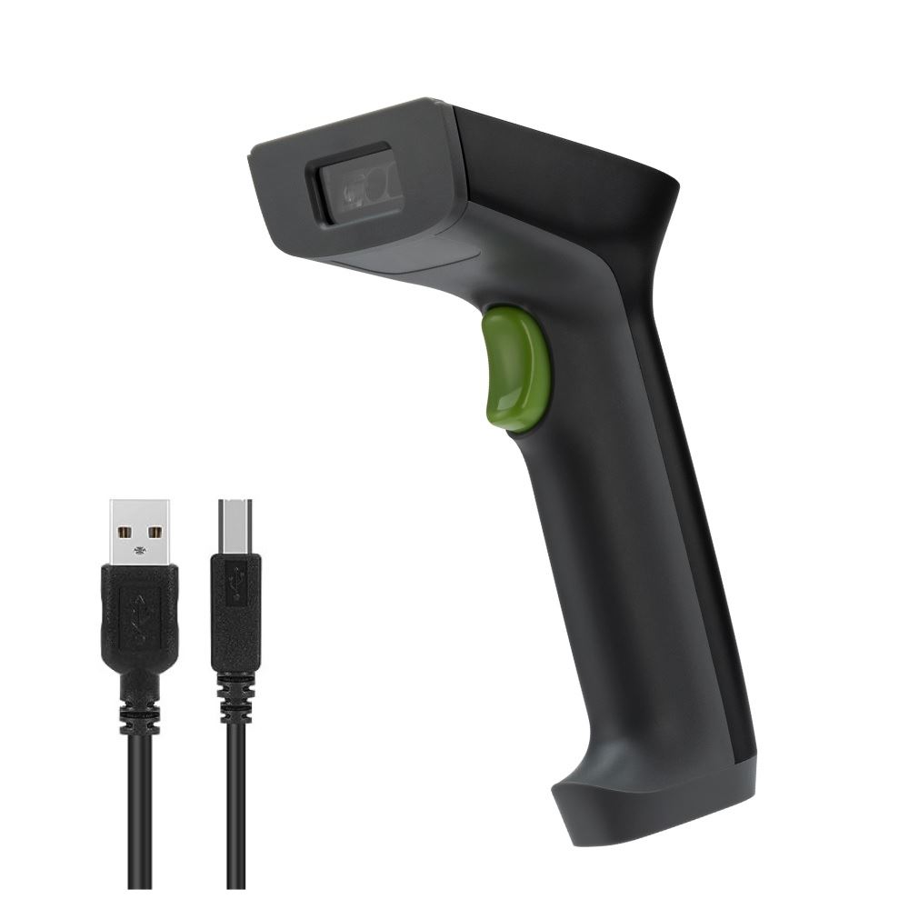 Lector pistola Código De Barras Zkteco Zkb101 cable Usb venta producción