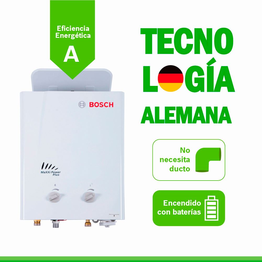 Apéndice Asombro Conquistar Bosch Terma A Gas Gn Oxi 5.5 Lt + Kit | Juntoz